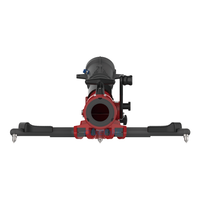 Okefire Moniteur de lutte contre les incendies portable 2400LPM Canon à eau Configuration rapide pour les pompiers