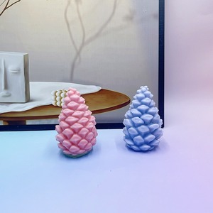 3D Pine Cone Candle Silicone Mold DIY Christmas Ornament <b>Craft</b> Gifts Making <b>Tool</b> Soap Plaster Resin Casting Molds Home Decor - Product Image 4