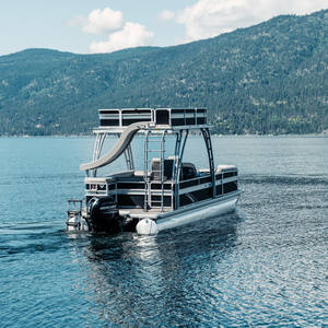 <span class=keywords><strong>Barca</strong></span> Pontone Tritoon di Lusso Personalizzata a Due Piani da 30 Piedi, <span class=keywords><strong>Barca</strong></span> per Feste con Servizio Completo per Pesca Ricreativa, Saldata a Mano - Product Image 6