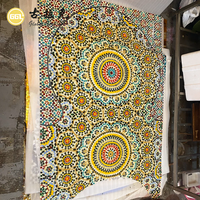 Mosaïque murale d'art artisanal, motif marocain, carrelage en mosaïque pour la décoration des murs et des sols