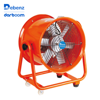 Ventilateurs extracteurs commerciaux ronds portables des fabricants Lames électriques en aluminium et métal à flux axial pour les industries de la restauration