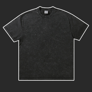 Nouveautés MT2691 – T-shirts en coton 100 % épais (300 g/m²) personnalisés, style vintage délavé, coupe oversize – Vente en gros - Product Image 3