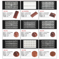 Moules à chocolat en polycarbonate transparent de qualité alimentaire sans BPA TUORONG, moules en plastique pour la fabrication de bonbons, plateau de cuisson, moules pour chocolat