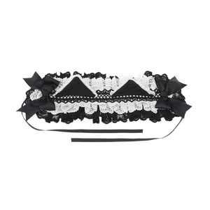 Diadema Original para Hombre, Estilo Café con Leche, Dulce y Linda, con Orejas de Gato, Pasador de Pelo con Lazo, Estilo Lolita Japonés, Accesorio para la Cabeza, Meow Meow DREAM FASHION ODM - Product Image 5