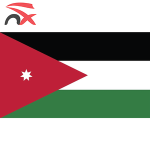 Drapeau national jordanien à main pour la promotion, vente en gros, petit monde sportif, match de football, encouragements - Product Image 6