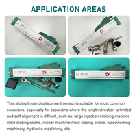 Transductor de Posición Lineal KTF de 150 mm, Escalador, Regla Eléctrica para Máquina de Moldeo por Inyección