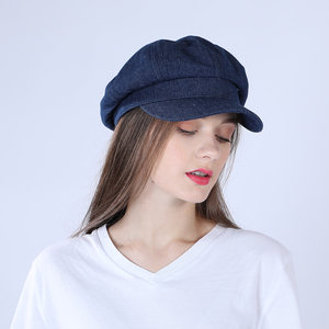 <span class=keywords><strong>Amazon</strong></span> Se vend bien Nouveau béret en jean de haute qualité pour femmes béret - Product Image 3
