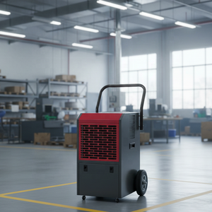 Deshumidificador Industrial y Comercial de 50L 60L 70L con Tecnología de Compresor, Construcción Metálica, Uso Doméstico, Ruedas Grandes - Product Image 6