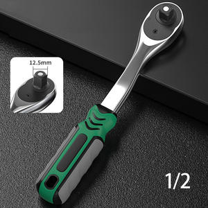 ประแจวงล้อแบบมืออาชีพ 1/2 นิ้ว ผลิตจากเหล็กโครเมียมวาเนเดียม ผิวเงา สำหรับซ่อมรถยนต์ - Product Image 1