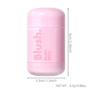 บลัชออนเนื้อครีมแบบแท่ง บลัชออนเนื้อลิควิด ติดทนนาน กันน้ำ ให้ความเปล่งประกายอย่างเป็นธรรมชาติ บลัชออนสำหรับแก้ม แต่งหน้า ผลิตโดย OEM ODM - Product Image 6