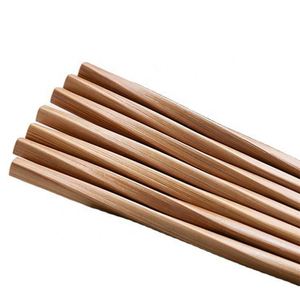 24Cm Eco-Friendly Reusable <b>Gift</b> Custom Logo Print Twist Shape Bamboo Chopsticks for Cooking and Eating - Product Image 1