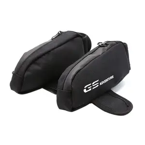Canvas side bag and R1200 GS LC frame
