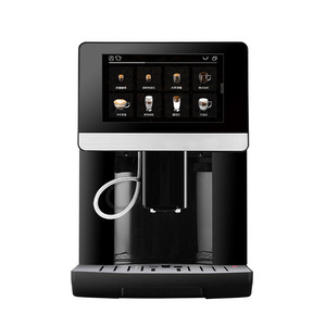 Machine à café italienne entièrement automatique maison à un bouton lait poudre de grains de café à double usage bureau meulage machine tout-en-un - Product Image 2