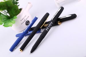 Bolígrafo Neutral Personalizado con Estampado Publicitario, Bolígrafo con Logotipo Personalizado, Regalo, Bolígrafo de Plástico Negro con Punta de Bola para Negocios - Product Image 6