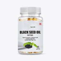 500mg/1000mg Capsule molle d'huile de graines de cassis Suppléments à base de plantes dans des bouteilles ou une carte blister