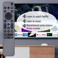 Control remoto por voz para Sony Bravia compatible con Sony Smart 4K 8K HD TV XR KD Series, con 4 botones de acceso directo