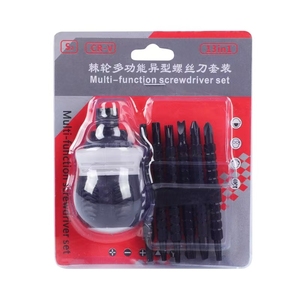 Destornillador de trinquete en forma de cruz Mini destornillador de doble uso Ahorro DE TRABAJO Multifuncional Doble cabeza Plum Blossom Start - Product Image 5