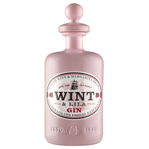 Ginebra con Sabor a Fresa WINT&LILA Hecha en España, Licor de Ginebra al por Mayor, Bebida Espirituosa de Frutas para Cócteles, Ginebra Rosa 700ml - Product Image 1