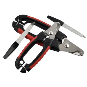 <span class=keywords><strong>Ciseaux</strong></span> à ongles pour animaux de compagnie en acier inoxydable, outil de toilettage pour chiens et chats, coupe-ongles pour animaux de compagnie - Product Image 1