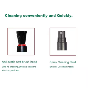 Fırça ve sprey başlığı ile 2 in 1 teleskopik taşınabilir kamera temizleme Lens kalem - Product Image 5