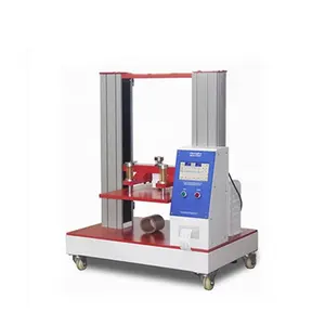 Box compression tester with stacking and fixed load function Carton compressive force testing machine by ISO12048 TAPPI T80