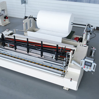 Máquina de papel higiénico completamente automática para máquina cortadora y empacadora de rollos de papel higiénico pequeño