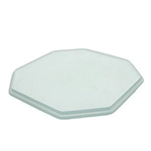 Panneau en verre trempé de 3mm pour le rectangle d'hexagone d'éclairage de LED pour le remplacement d'ombre en verre de lampe - Product Image 1