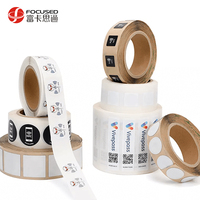 Servicios de Diseño, Etiquetas RFID UHF de Largo Alcance Económicas de Fábrica, Impresora de Etiquetas Adhesivas, Código QR, Etiqueta RFID UHF con Inlay NFC Seco/Húmedo