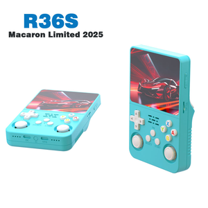 Retro R36s 3.5 Inch Cầm Tay Trò Chơi Giao Diện Điều Khiển Với Cài đặt sẵn Linux Hệ Thống Thiết Kế Trong Suốt 64G Tốt Nhất Xách Tay Máy Nghe Nhạc Quà Tặng <span class=keywords><strong>2025</strong></span> - Product Image 4