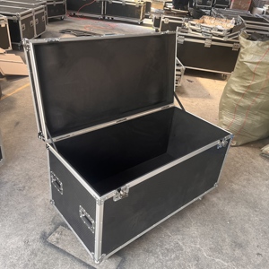 Boîte de rangement pour <span class=keywords><strong>outils</strong></span> de transport routier en aluminium ATA portable personnalisée, <span class=keywords><strong>vide</strong></span> <span class=keywords><strong>à</strong></span> l'intérieur, pour équipement d'éclairage, transport routier - Product Image 2