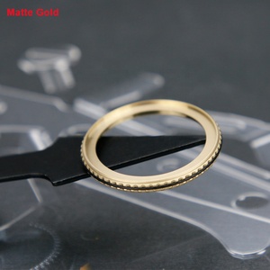 Chất lượng cao 316L thép không gỉ skx007 xem <span class=keywords><strong>bezel</strong></span> trong Matte Vàng Giao hàng nhanh nhà máy giá - Product Image 4