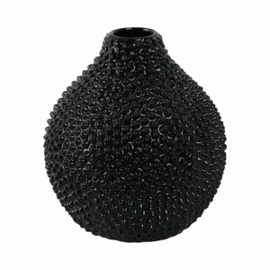 Vaso in ceramica moderno con finitura a punta, vaso decorativo per fiori, per soggiorno, camera da letto, decorazioni per la casa - Product Image 1
