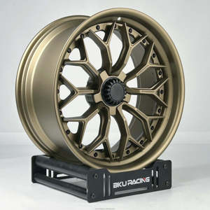 Roues Bku 2 pièces pour <span class=keywords><strong>Lamborghini</strong></span> Huracan Evo Urus Aventador Gallardo 20 21 Jantes 22 pouces Jantes en alliage de fibre de carbone forgé 5x112 - Product Image 4