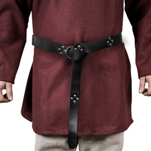 Ceinture de ceinture en cuir artificiel Viking en relief médiéval rétro Renaissance <span class=keywords><strong>chevalier</strong></span> boucles ceinture en cuir ceinture pour adulte - Product Image 2