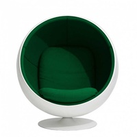 Projet contrat meubles correspondant moderne luxe affaires fibre de verre Pod ballon chaise