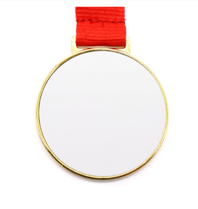 Venta <span class=keywords><strong>al</strong></span> por Mayor de Medallas de Gimnasia Baratas, Medallas de Maratón Sublimables en Blanco, <span class=keywords><strong>Medalla</strong></span> de Honor Lisa para Ganadores - Product Image 2
