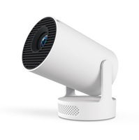 Mini projecteur portable intelligent Android 11 avec haut-parleurs intégrés, WiFi, Bluetooth, prise en charge 720P et 4K, pour home cinéma