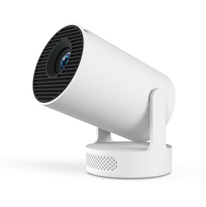 Smart Portable Mini <b>Projector</b> <b>Android</b> 11 LCD <b>Projector</b> with Built-in Speakers WiFi Bluetooth 720P 4K Support Home Theater - Product Image 1
