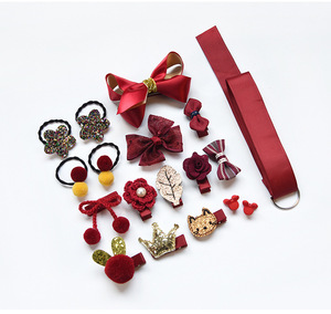 <span class=keywords><strong>Set</strong></span> di <span class=keywords><strong>accessori</strong></span> per <span class=keywords><strong>capelli</strong></span> carini per bambini da 18 pz/scatola - Product Image 4