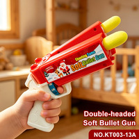 Pistolet à balles molles de Noël personnalisé pour enfants, jouet sûr à balles en mousse, pistolet de tir longue portée pour tout-petits