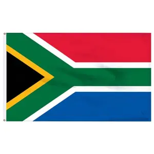 Cheap South Africa Outdoor Flag Large 3' x 5' Weather Resistant Polyester