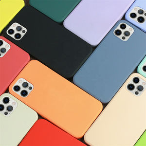 <span class=keywords><strong>Coque</strong></span> en silicone liquide authentique pour <span class=keywords><strong>iPhone</strong></span> 17 16 15 Pro Max avec doublure en microfibre, antichoc, souple et anti-rayures - Product Image 3