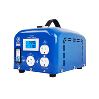 Transformateur d'isolement simple personnalisable 2000W à bobine toroïdale en cuivre, usage domestique, convertisseur de tension 250V-100V, CE ROHS
