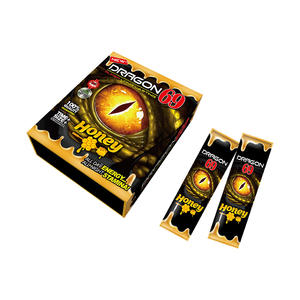 Oem Logo Gedrukt Kleine Papieren Geschenkpakket Papieren Dozen Met Pvc-Venster Voor <span class=keywords><strong>Dubai</strong></span> Koninklijke Honing Mannelijke Energie Honing - Product Image 2