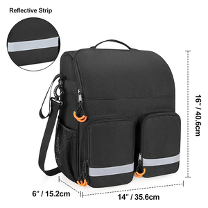 Mochila para silla de ruedas eléctrica y Manual, mochila para silla de ruedas con almacenamiento de medicamentos, bolsillo aislante, mochila para silla de ruedas de gran capacidad - Product Image 4