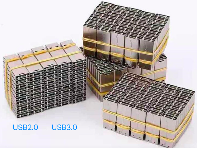 High Speed USB Flash Drives Chip 8GB 16GB 32GB USB 2.0/3.0 PCBA Pendrive Full Capacity 1-Year Warranty Plastic Material