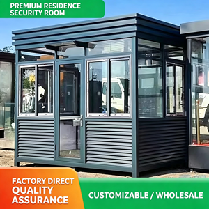 Cabina di Sicurezza Portatile Robusta, Chiosco Prefabbricato per Esterni su Misura, Postazione Commerciale per Vendita Biglietti in Aree Pubbliche - Product Image 5