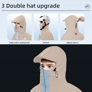 Oxford Tissu Longue Pluie pour <span class=keywords><strong>Poncho</strong></span> Coupe-Vent Imperméable Couverture De Voiture Bande Réfléchissante Logo Personnalisable Adulte Imperméable - Product Image 5