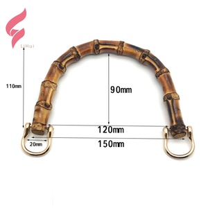 Lihui handmade vòng Túi gỗ phụ kiện rắn gỗ xử lý với nhựa móc cho túi xách handmade <span class=keywords><strong>Wallet</strong></span> khung - Product Image 1