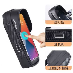 X920-1 Custom Brand Portable Waterproof EVA Material Bike Phone Holder with Touch Screen for Handlebars 4-7inches <b>Smart</b> Phone - Product Image 3